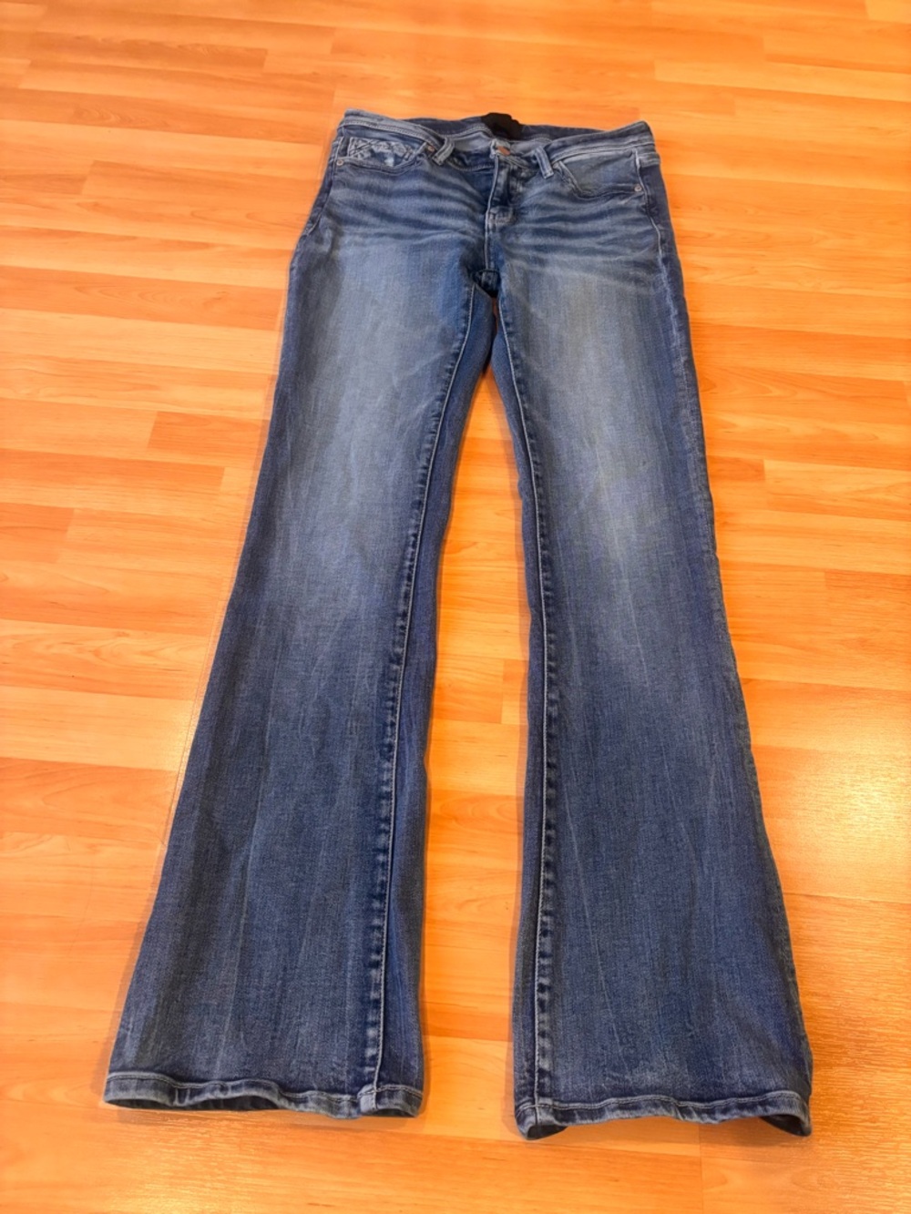 Buckle Black BootCut Jeans
